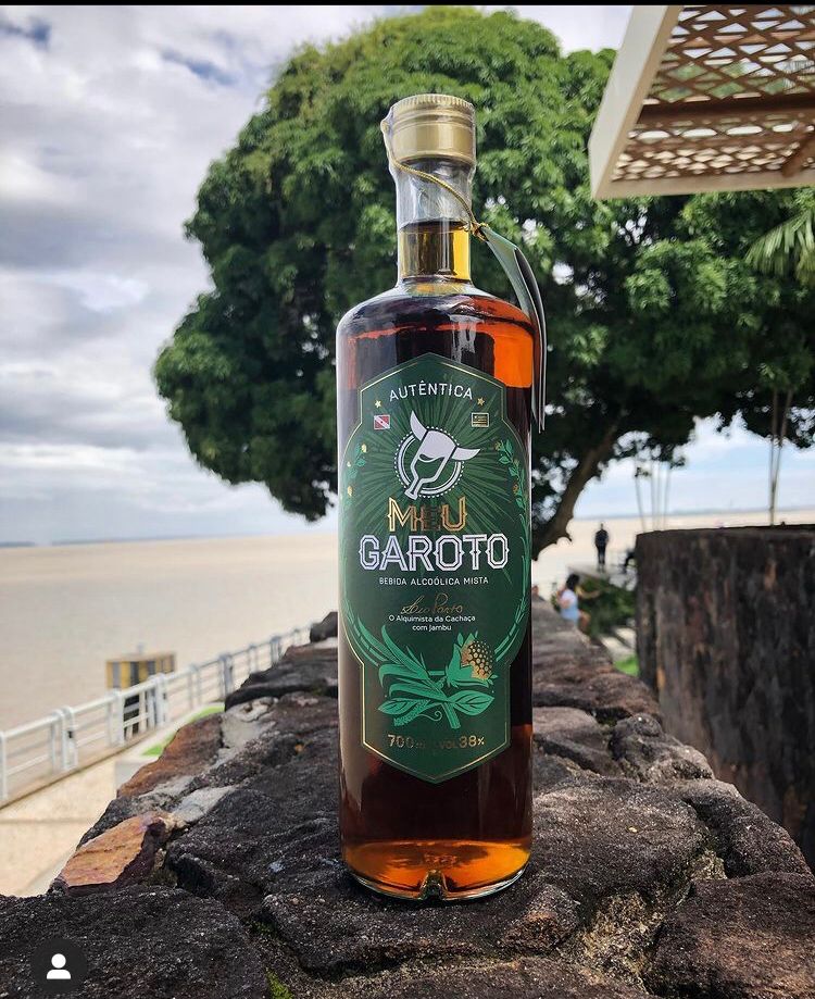 Cachaça With Jambu - Meu Garoto 700ml/ 20.71 fl.oz.
