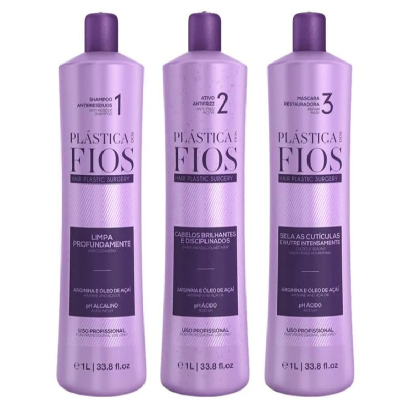 Cadiveu Plastica dos Fios Straightener Brazilian Keratin Wires Treatment