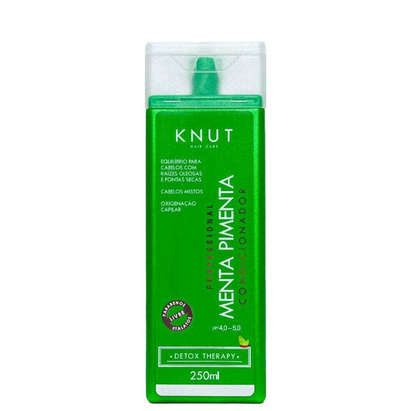Knut Peppermint Kit Shampoo 250ml + Conditioner 250ml + Scalp Scrub 300g
