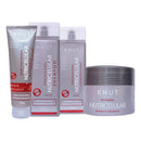 KNUT NUTRICELULAR Kit: Shampoo 250ml + Conditioner 250ml + Mask 300g + Hair Remedy 130g