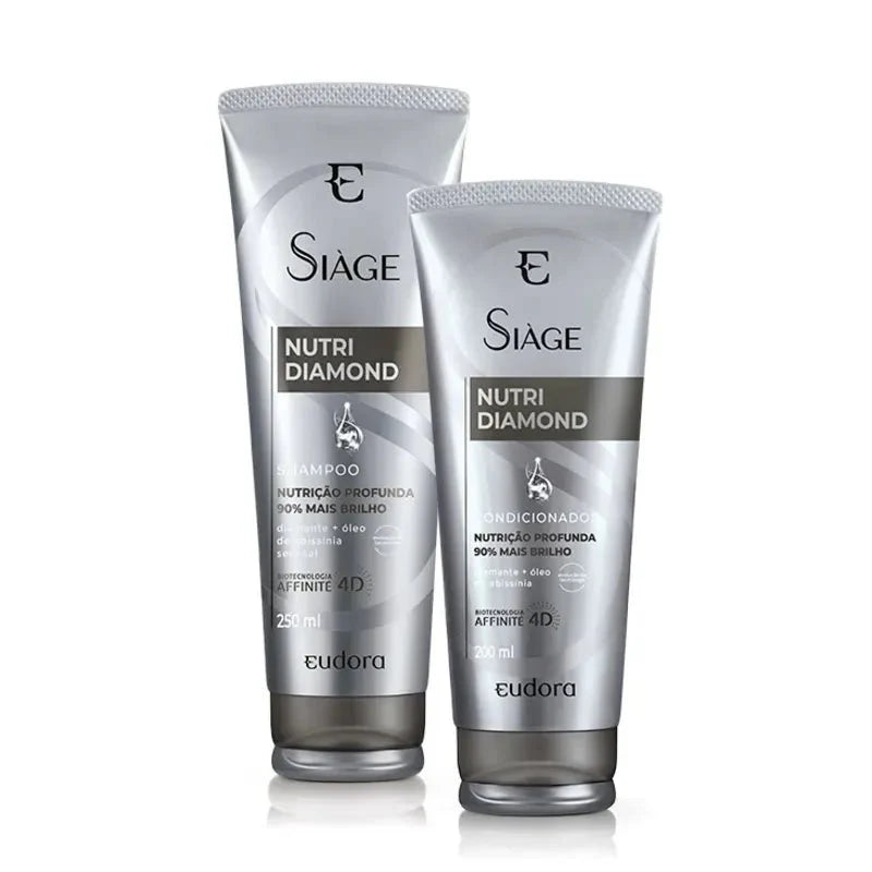 Eudora Kit Siàge Nutri Diamond Deep Nourishing 4d Conditioning Shampoo