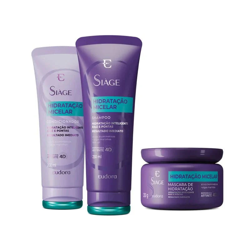 Eudora Siàge Kit Micellar Hydration Combo 3 Products