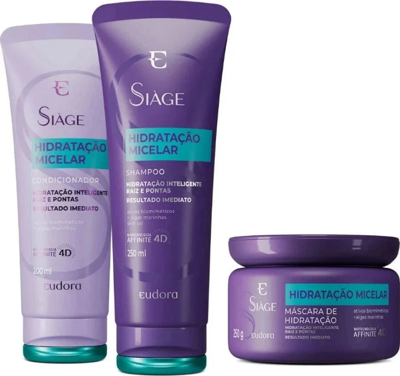 Eudora Siàge Kit Micellar Hydration Combo 3 Products