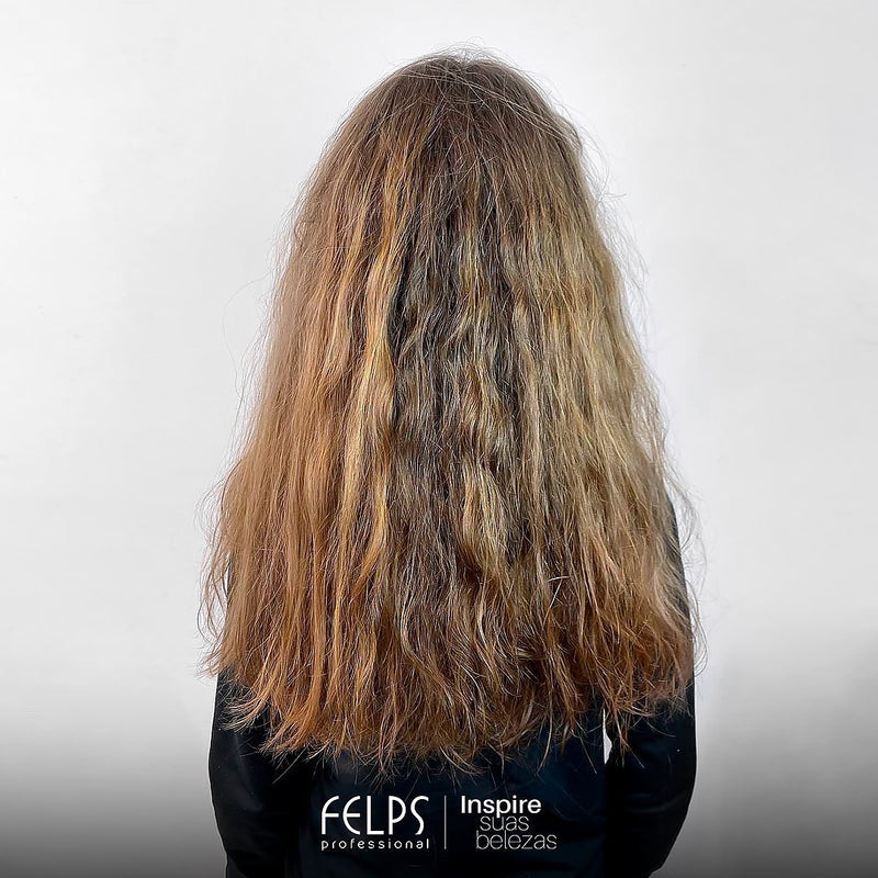 Felps Omega Zero Nanoplastia Resistance Progressive Brush Brazilian Keratin Heir Treatment 500ml/16.9 fl.oz.