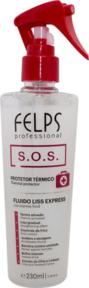 Felps Professional SOS Liss Express - Thermal Protective Fluid 230ml/7.78 fl.oz