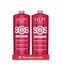 Felps SOS Shampoo And Conditioner For Intense Treatment 2x1000ml/33.8 fl.oz