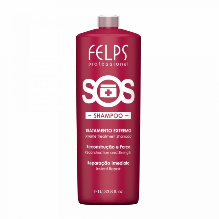 Felps SOS Shampoo And Conditioner For Intense Treatment 2x1000ml/33.8 fl.oz