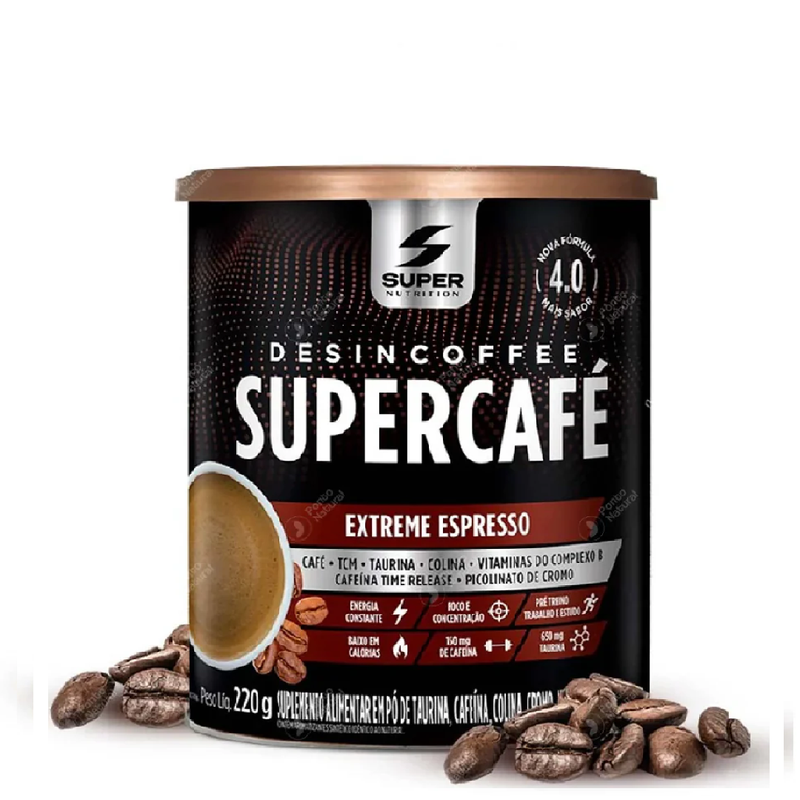 Desincoffee Supercafé Extreme Espresso Desincha 220g