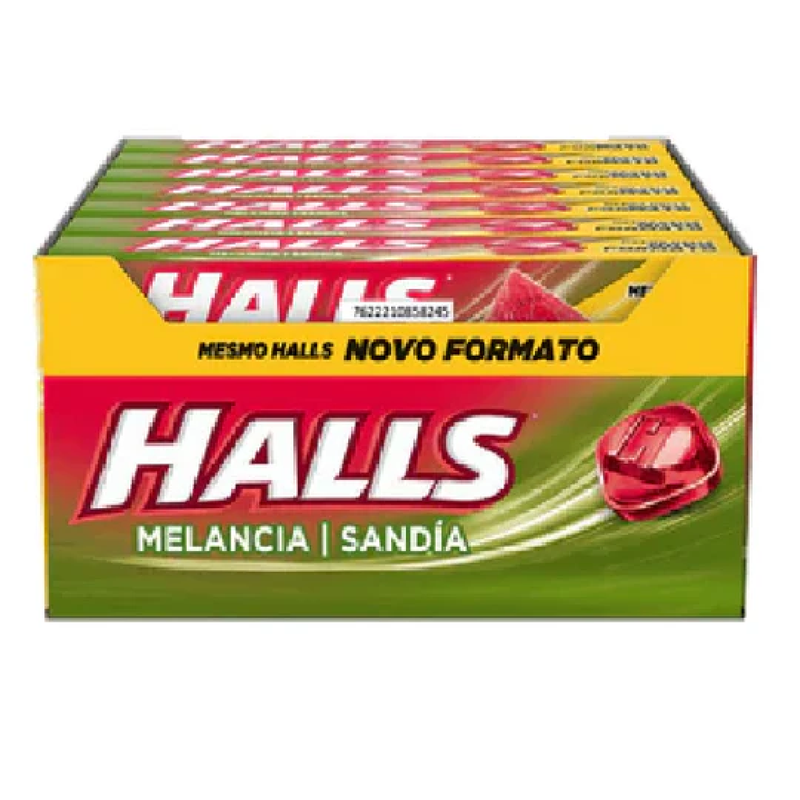 Halls Drops Melancia Box 21 x 28g  588g