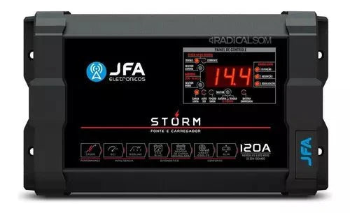 JFA 120a Storm Bivolt Power Supply For Automotive Module 1800 Watts