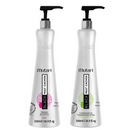 MUTARI Black Mult Cachos Shampoo and Conditioner Kit 2X500ml