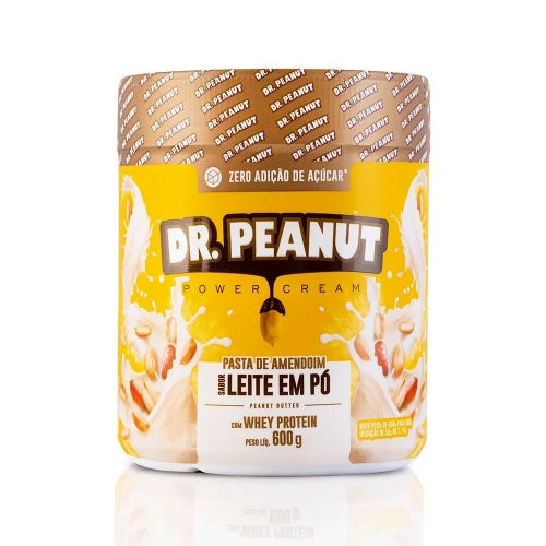 Dr Peanut Pasta de Amendoim Leite em Pó 600G