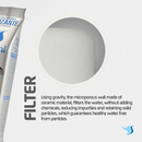 Stefani Sterilizing Ceramic Water Filter Cartridge – Triple Action Filter with Activated Carbon & Silver