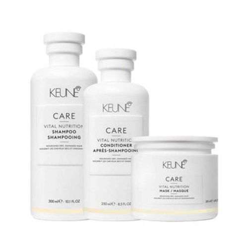 Keune Vital Nutrition Shampoo Conditioner and Mask