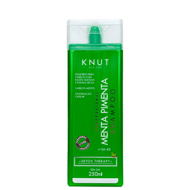 Knut Peppermint Kit Shampoo 250ml + Conditioner 250ml + Scalp Scrub 300g