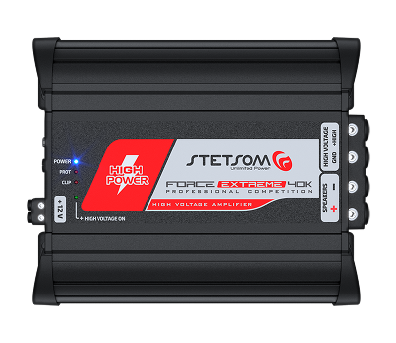 Stetsom FORCE EXTREME HIGH VOLTAGE Mono Car Audio Amplifier (40,000 Watts RMS)